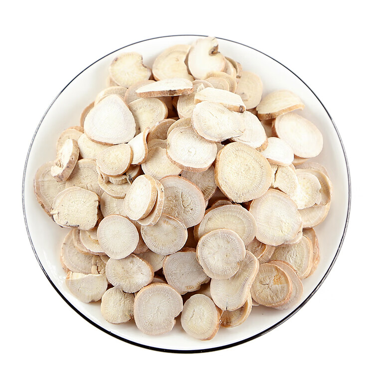 正宗白芍中药材白芍片白勺生白芍粉非野外生长白术白茯苓甘草茶 白芍1