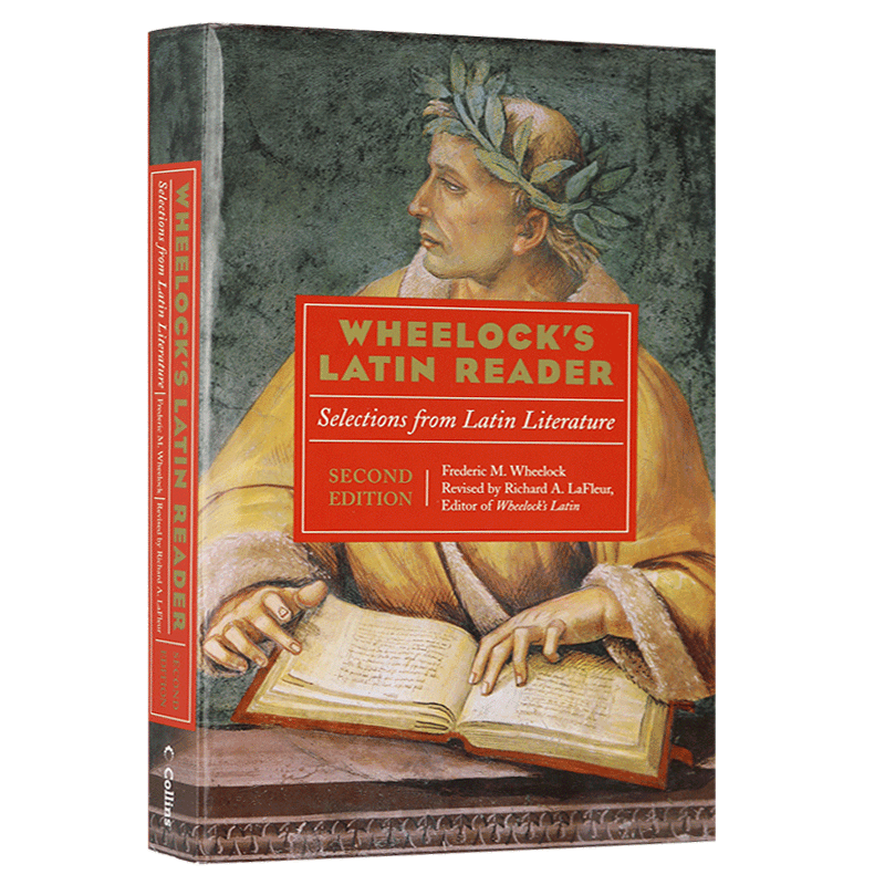 【瑕疵书】韦洛克拉丁语读物 英文原版 Wheelock s Latin Reader 拉丁语教材教学