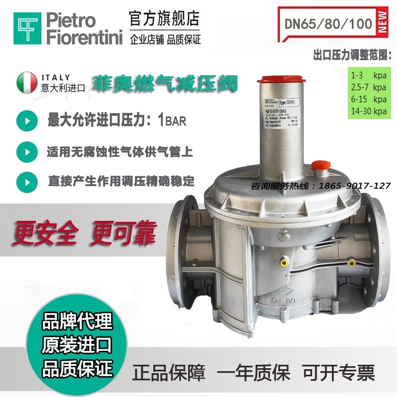 fmf30168f107ab菲奥燃气调压阀液化气稳压阀然气减压阀dn100 型号3016
