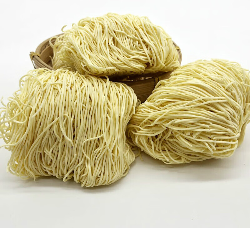 快食全蛋面散装鸡蛋面鸡仔面手工细面条云吞面竹升面整箱