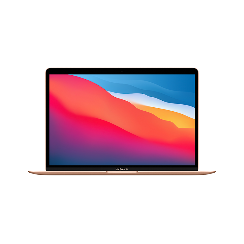 Apple/苹果2020款MacBookAir13.3英寸M1(8+7核)  8G256G金色轻薄学习办公笔记本电脑MGND3CH/A