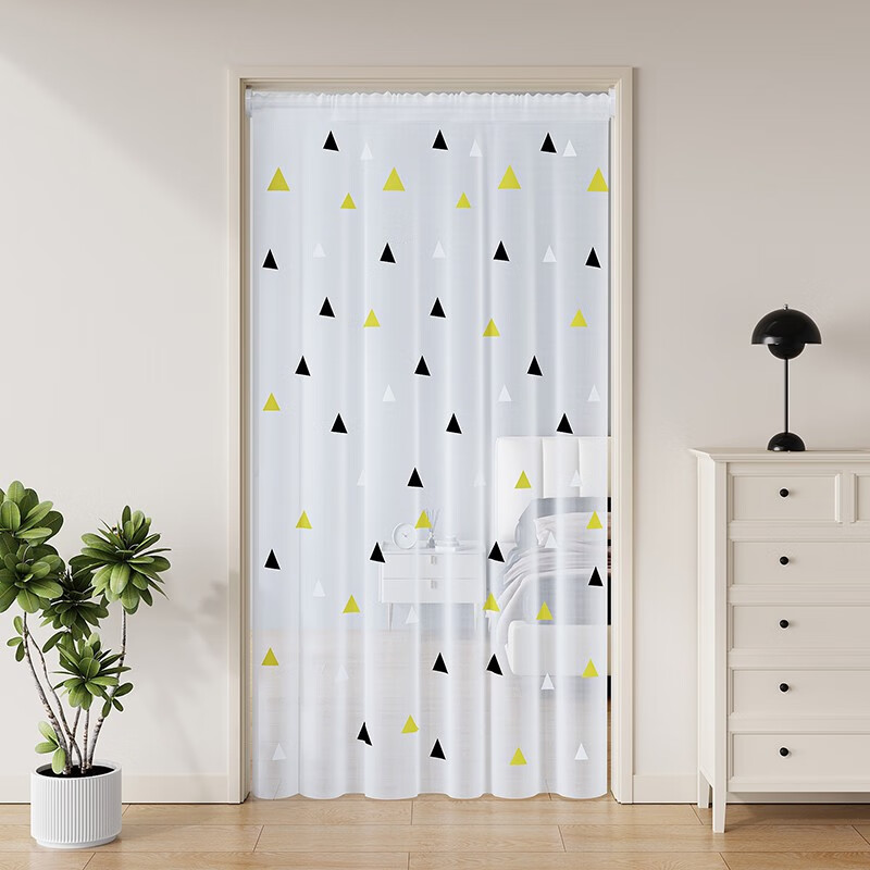 轻銮(qingluan)防蚊门帘卧室纱门装饰门帘夏季防蚊窗纱帘免打孔客厅