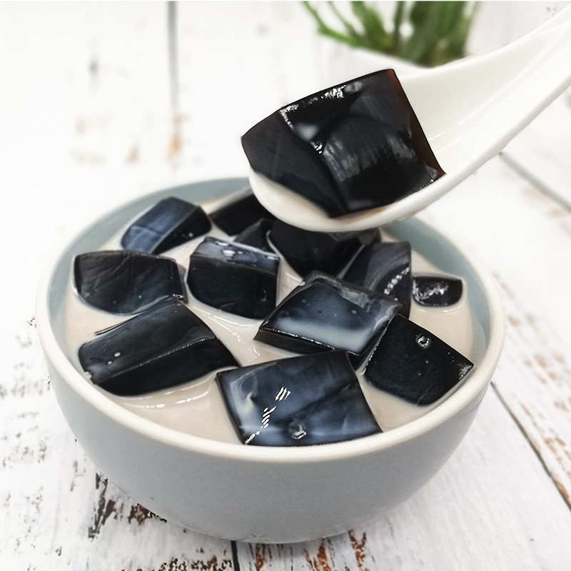 双钱广西梧州双钱牌龟苓膏粉原味300g黑凉粉凉粉草做冷饮品2023年新货