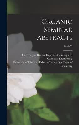 预订 Organic Seminar Abstracts; 1949-50