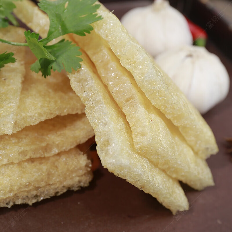 咏华春江苏炸猪皮肉皮干皮肚响皮 油炸猪肉皮 1500g