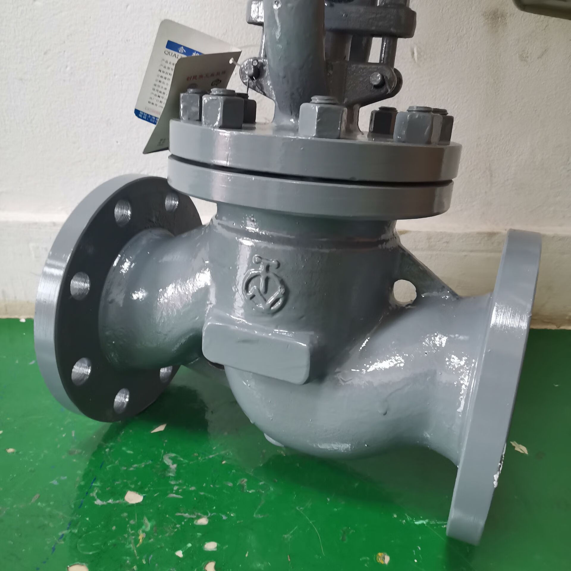 莎庭(sartill)气动截止阀锅炉蒸汽dn50铸钢法兰电厂导热高温开关切断