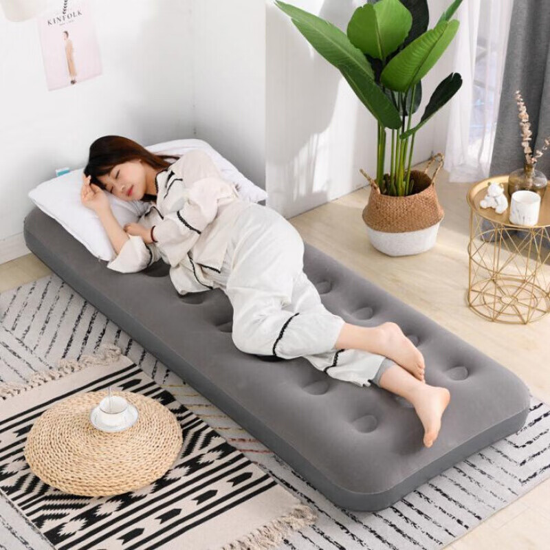 楚乔充气床 双人折叠床 充气床垫单人户外充气垫陪护床榻榻米懒人床