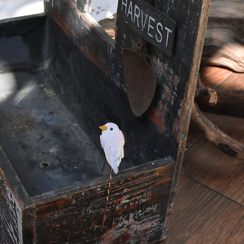 山头林村澳颜莱小白鸽头饰森系肥啾鸟簪子汉服古风发簪发饰可爱咕咕鸟