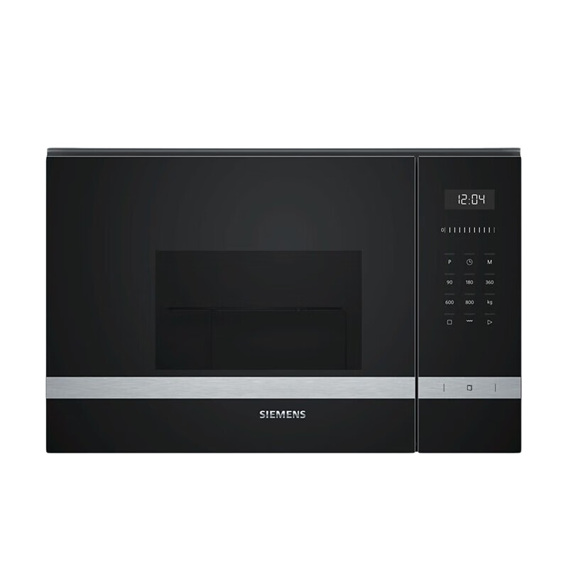 西门子siemens/ be525lms0w 嵌入式微波炉家用带烧烤内嵌式多功能