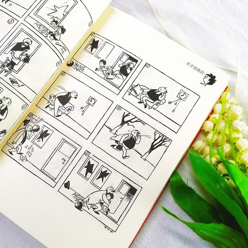 父与子（郑渊洁推荐，亲子共读漫画经典，还原1000余幅《柏林画报》原版插图，随书附赠书签尺）创美工厂详情图