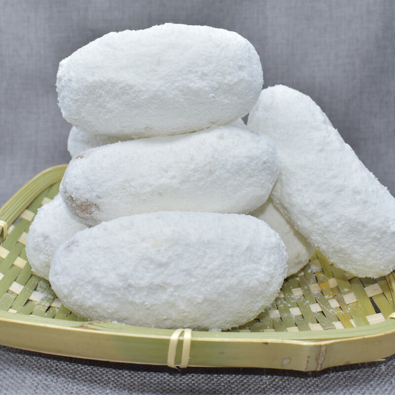 哺食旺雪枣白糖京果白果麻枣湖北天门特产传统小吃糕点怀旧年货点心