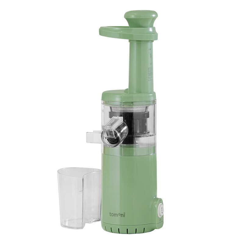 图玛TOMONI原汁机家用榨汁机免过滤自动分离果渣可以榨绿叶菜吗？
