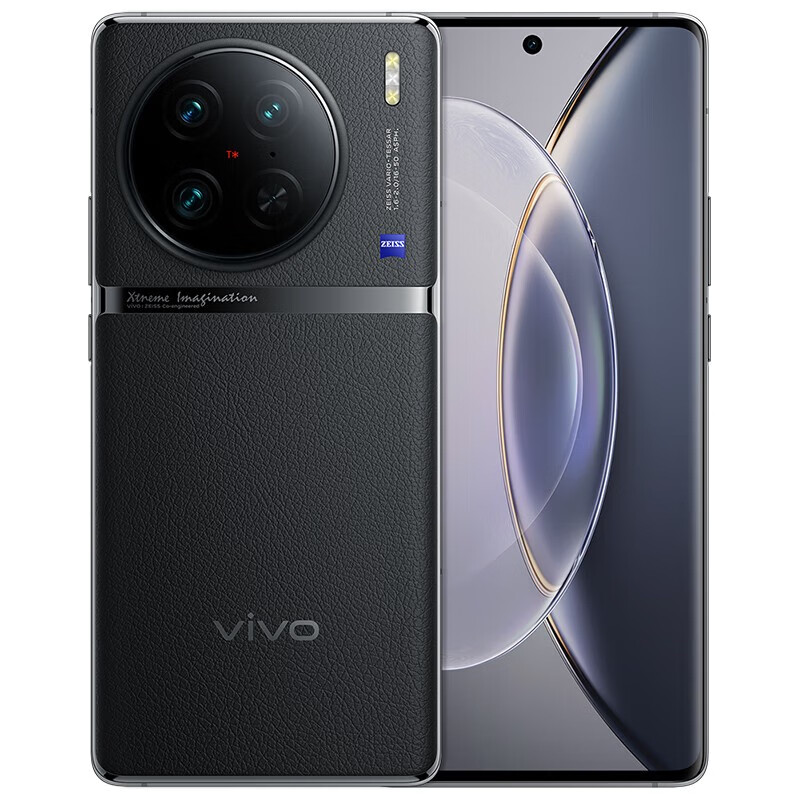 vivo x90 pro 蔡司一英寸t*主摄 天玑9200旗舰芯片 自研芯片v2 原黑