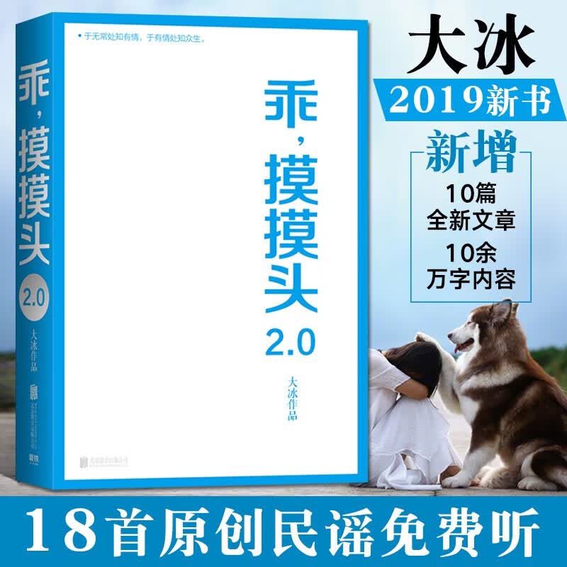 乖摸摸头2.0书作者大冰450万册作品 小孩我不你坏好吗好的乖摸摸头阿弥陀佛么么哒