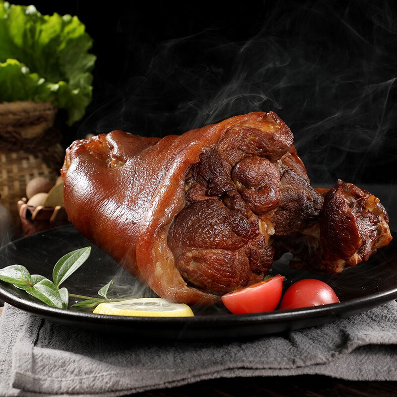 柴沟堡河北馆 柴沟堡熏肉 开袋即食熟食 柴沟堡猪肘 900g