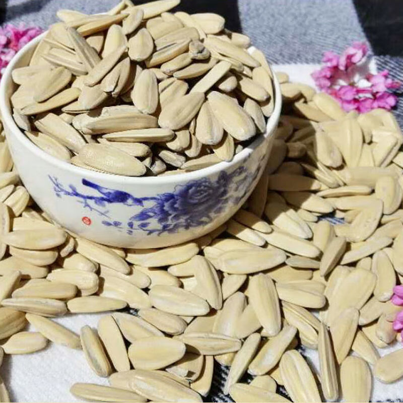 新瓜子脱皮五香味坚果零食网红炒货多味西瓜子白皮散装斤g 白皮瓜子