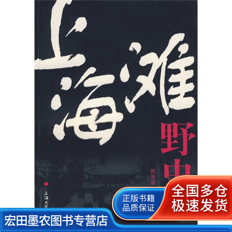 上海滩野史9787811181586【正版好书】
