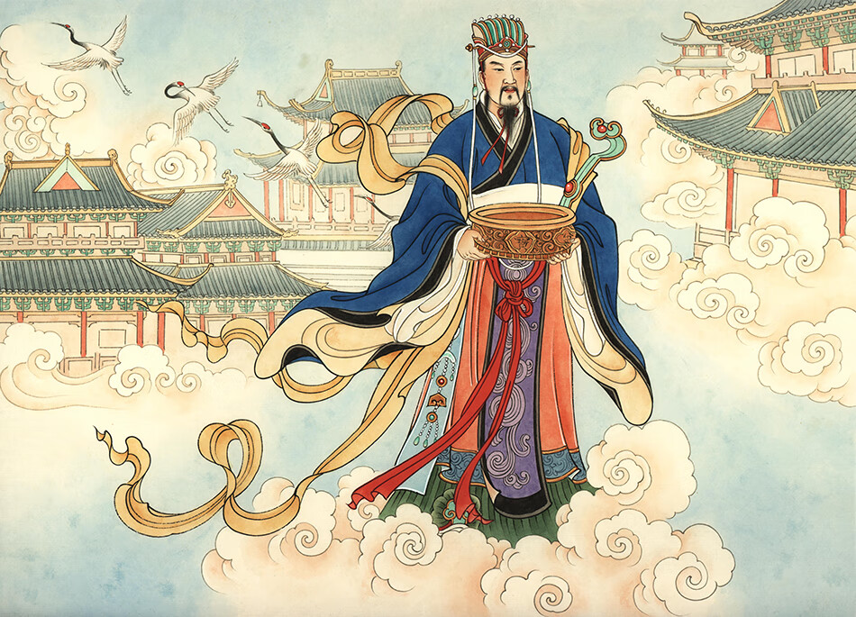 故宫探秘：文财神跺脚动京城（双语 彩绘）详情图