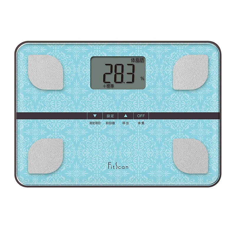电子秤 体重健康家用 称重 人体组成测量计fs-103 bl