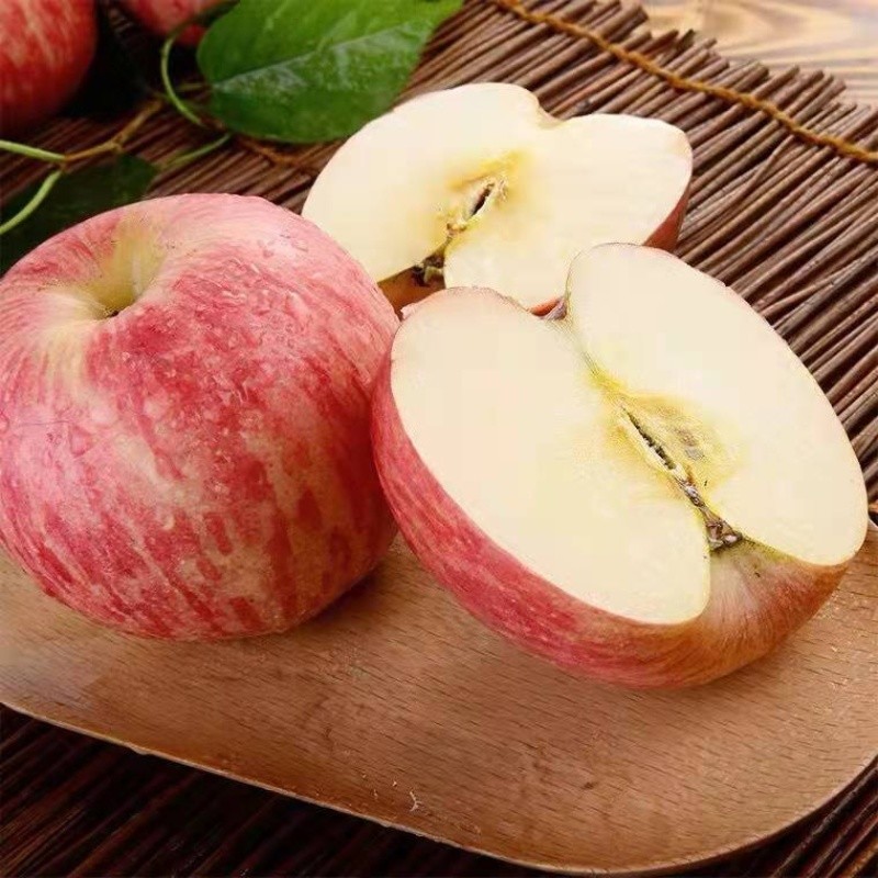鹏翔宇【顺丰包邮】正宗山西临猗红富士苹果脆甜冰糖心苹果新鲜生鲜水果 正宗山西临猗红富士苹果【产地直发】 净重8.5-9斤【12-15枚】商超特大果