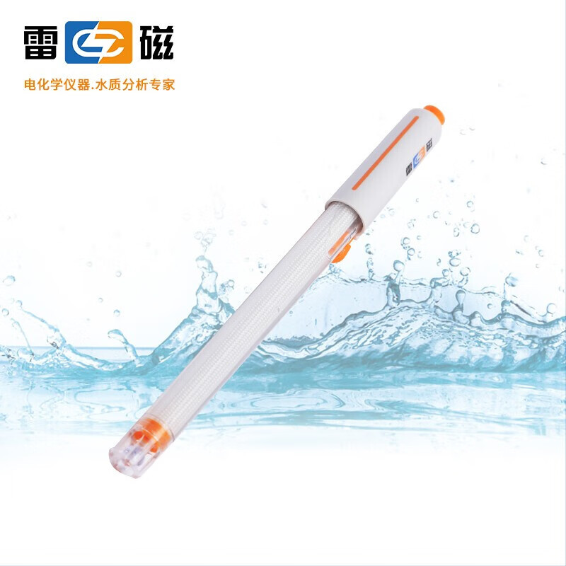 雷磁全新升级E-201F型pH复合电极 pH酸碱测试检测探头传感器 1 E-201F