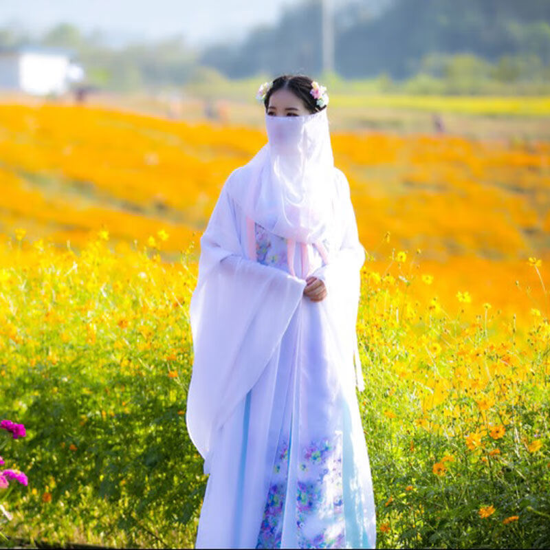 【女神专属】古装衣服女装仙女清新淡雅广袖留仙裙学生齐胸襦裙大袖衫