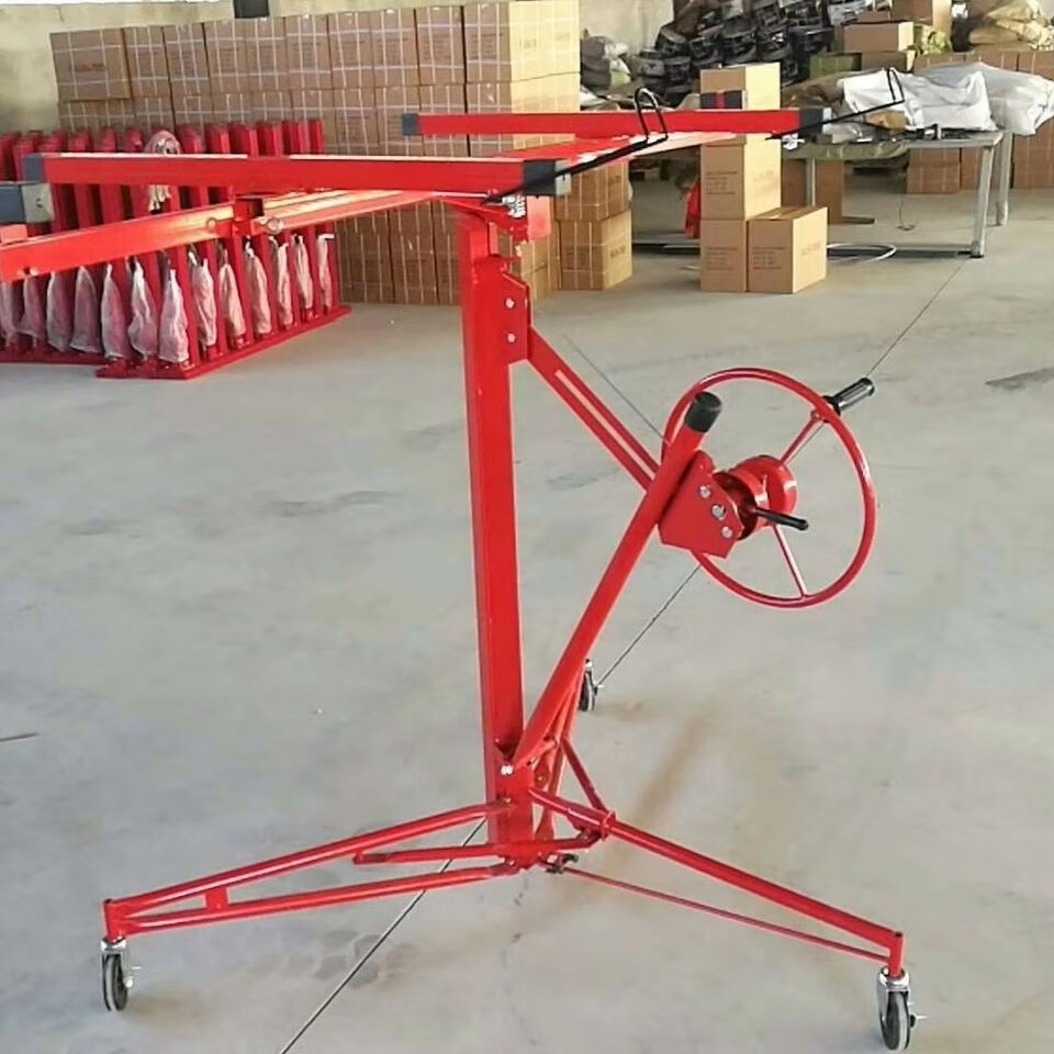 石膏板上顶神器举升机手摇一个人上石膏板吊顶神器封石膏板3.