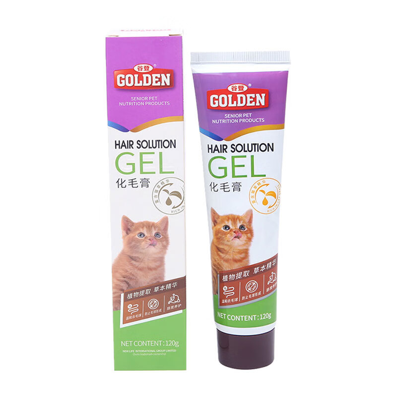 谷登猫咪化毛膏120g幼猫营养膏老猫可以吃吗？