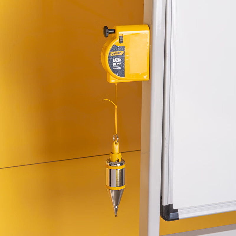 山头林村定制磁力线坠线垂吊线锤高精度自动收掉线坨陀螺 6米线吊垂直