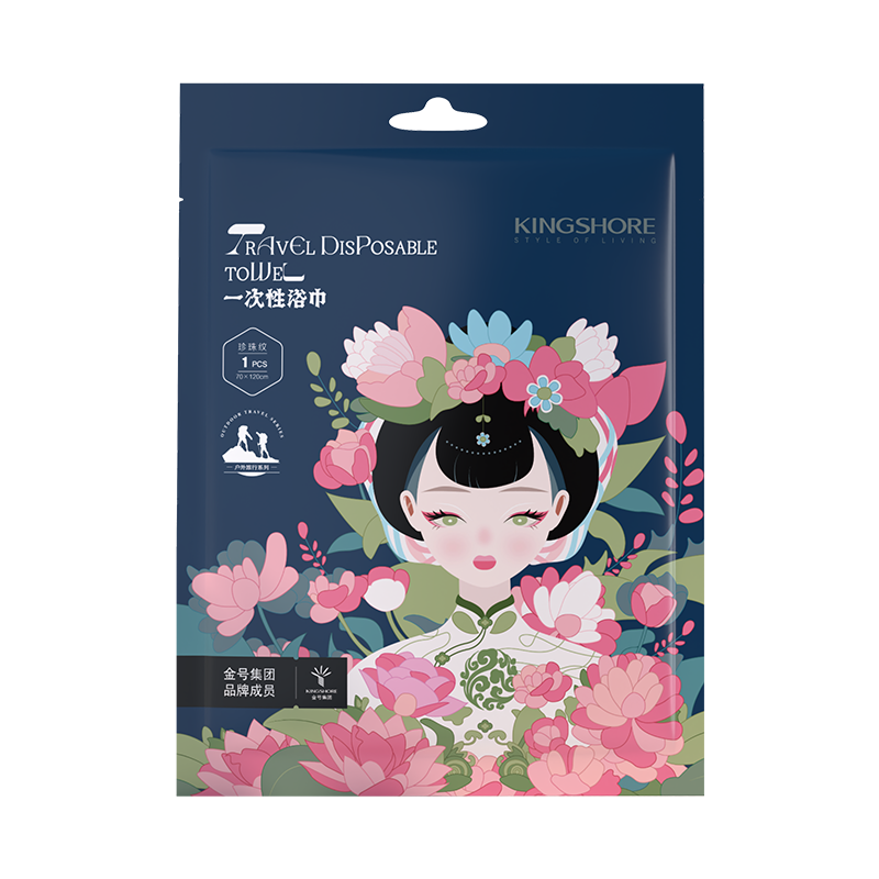 ���ڲ��������һ����ԡ��������װ����Ƶ��Яë���Ӵ�Ӻ� 4��װ70*120cm 75g