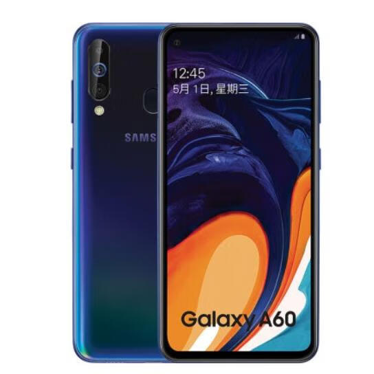 三星Galaxy A60 SM-A6060全新通4G双卡智能手机 丹宁黑 6+128GB