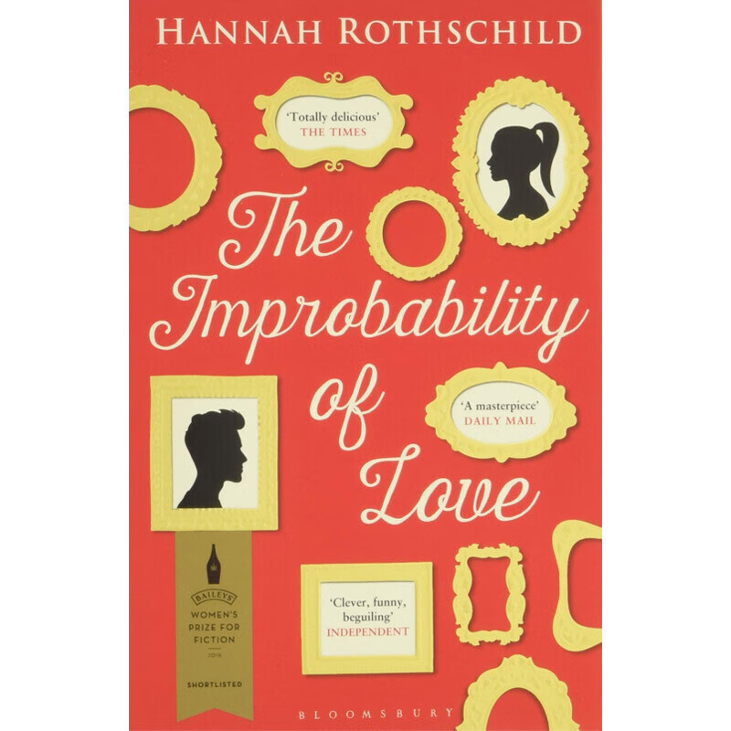 【中图原版】进口英文the improbability of love 爱的可能性英语书籍