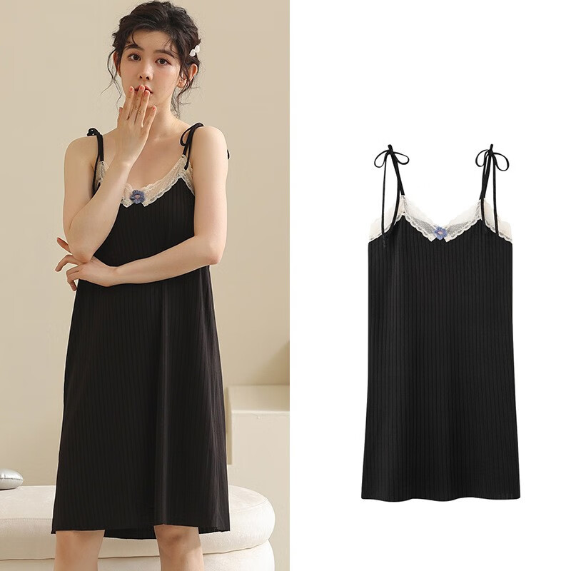八爪蜘蛛睡裙女吊带裙夏天睡衣女士性感韩版甜美少女可爱中学生连体衣