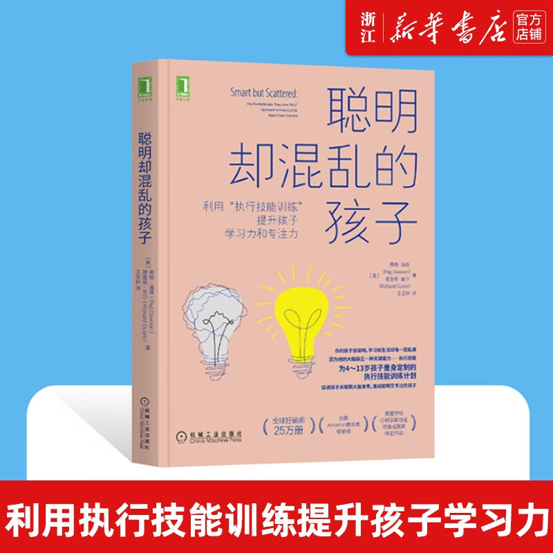 聪明却混乱的孩子(利用执行技能训练提升孩子学习力和专注力)