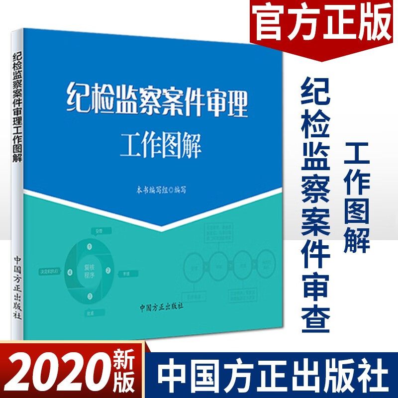 纪检监察案件审理工作图解（2020） 中国方正出版社 纪检监察工作图解系列