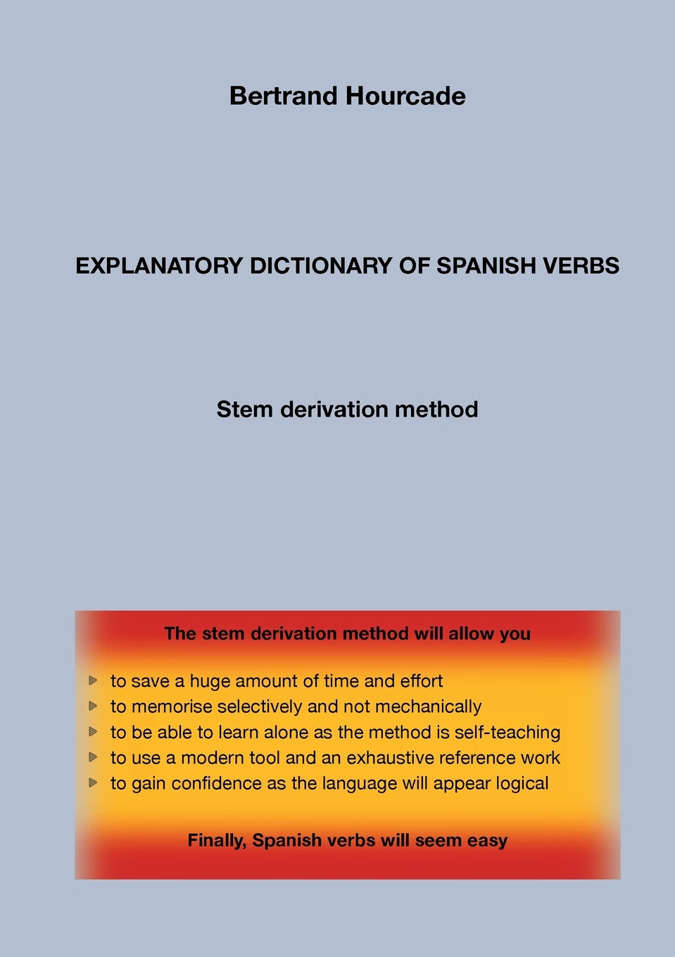 预售 按需印刷explanatory dictionary of spanish verbs