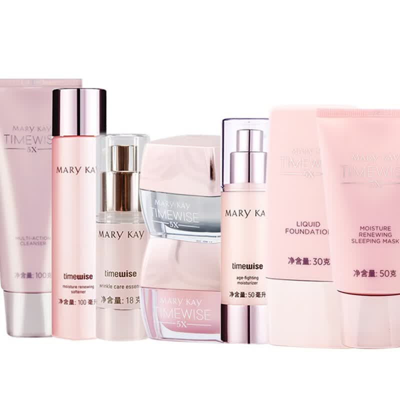 玫琳凯(mary kay)幻时系列组合套装补水保湿提拉紧致对抗皱纹细致毛孔