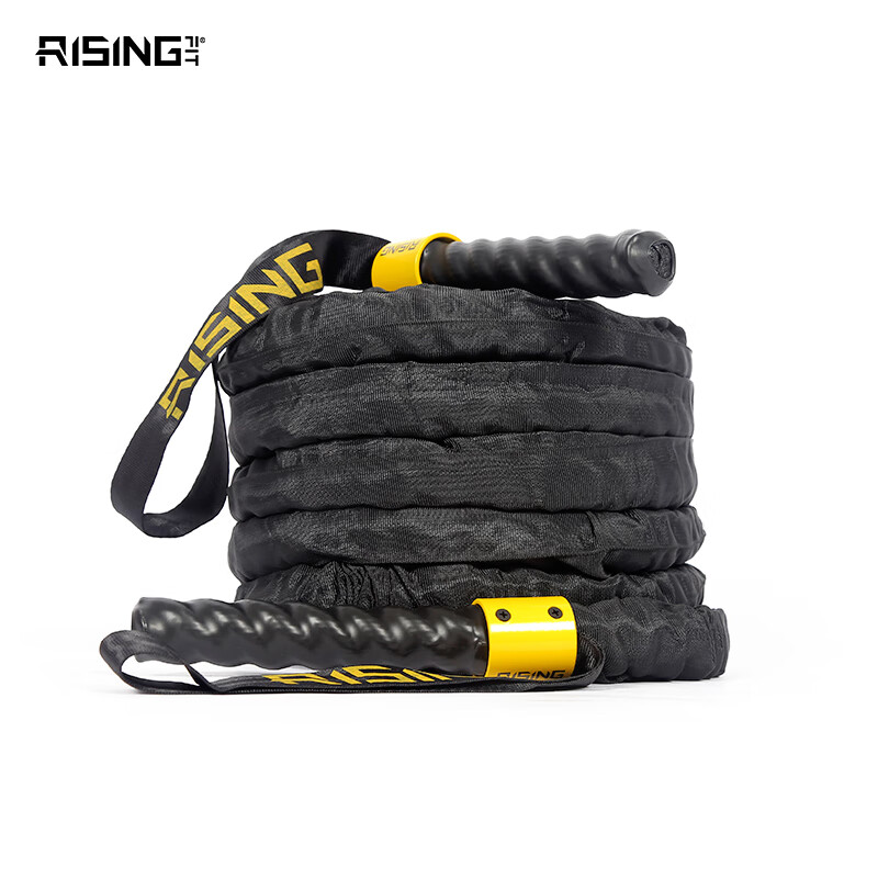 risingfit 户外专用体能训练绳 大甩绳 格斗绳 战绳battle rope 12米