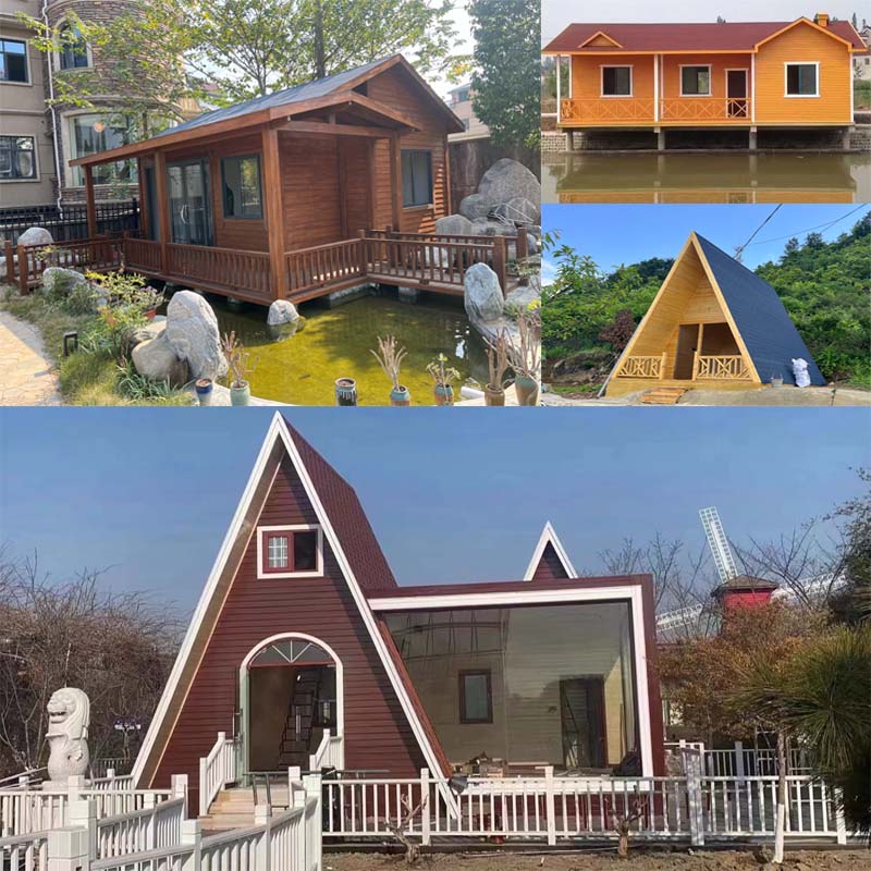睿思峻博农村组装房子 木屋小房子室内可住人网红民宿简易组装可移动