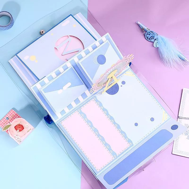 立体相册diy制作手工本纪念册成长记录幼儿园照片活页