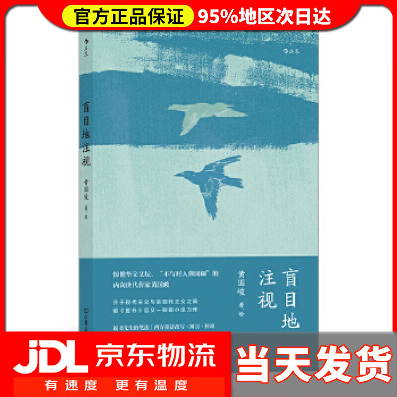 【送货上门】盲目地注视 黄国峻后浪 中国友谊出版公司 9787505749313