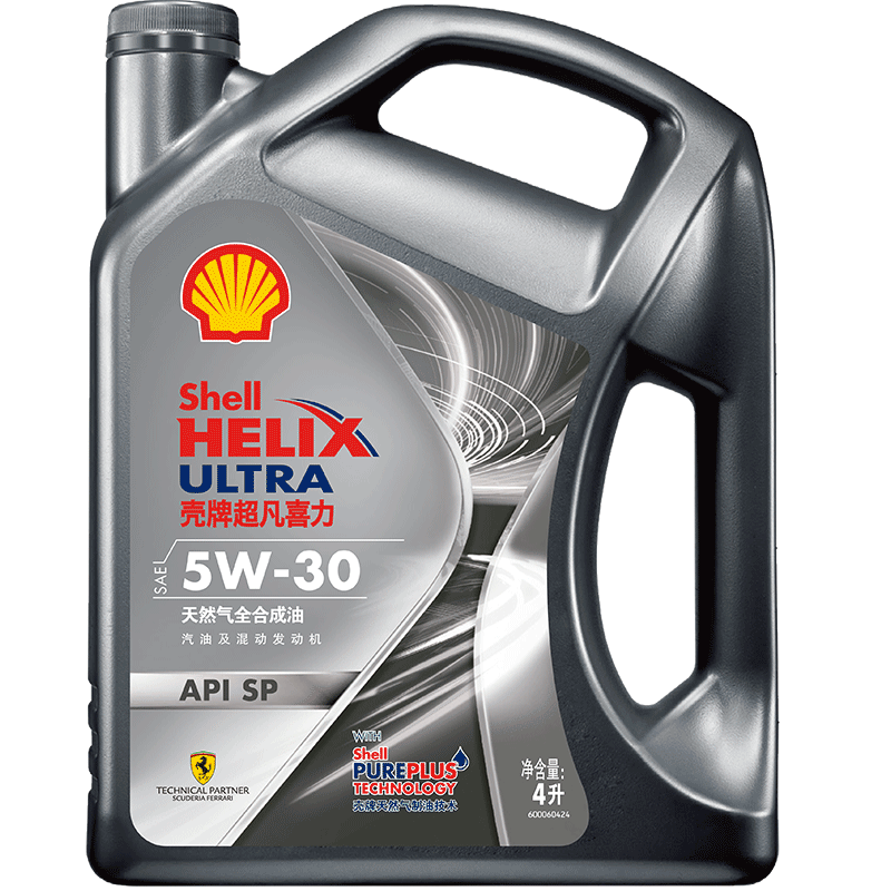 Shell 壳牌 Helix Ultra 超凡喜力 都市光影版 5W-30 SP级 全合成机油 4L