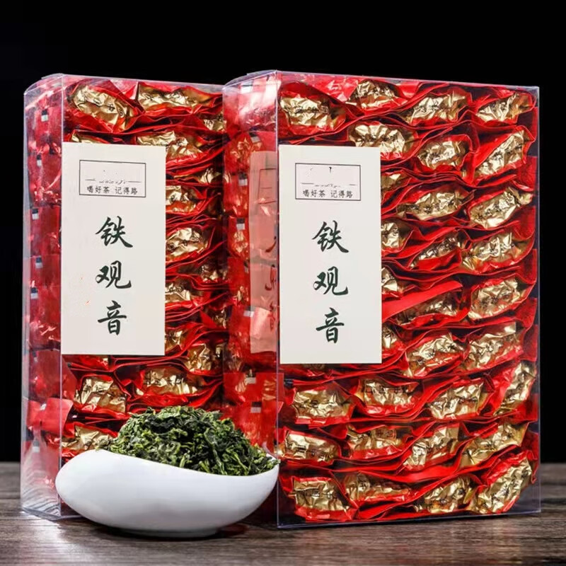 怡美堂【一袋32小包 】2023福建铁观音茶叶袋装新茶热销榜兰花香