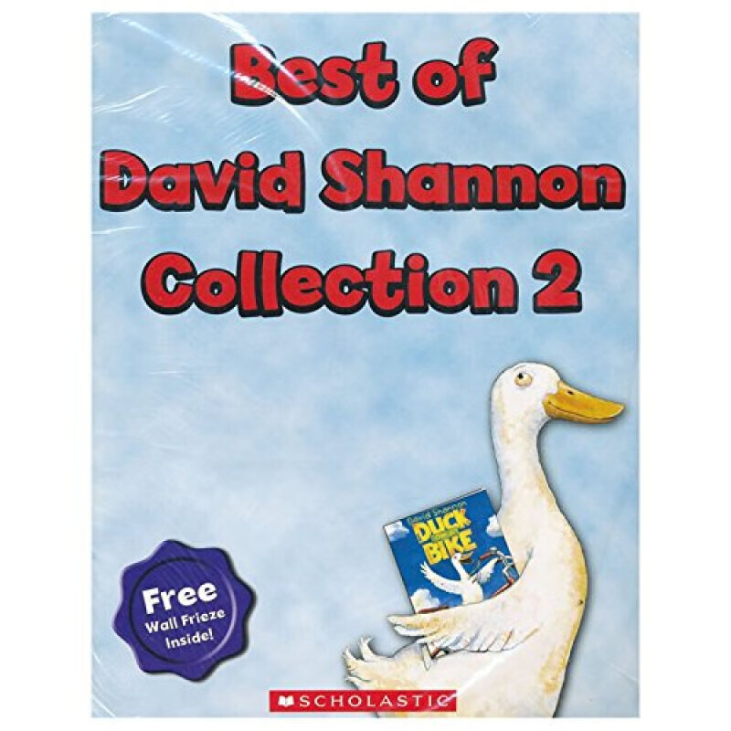 david shannon 大卫·香农经典套装2 进口原版 大卫成长故事集