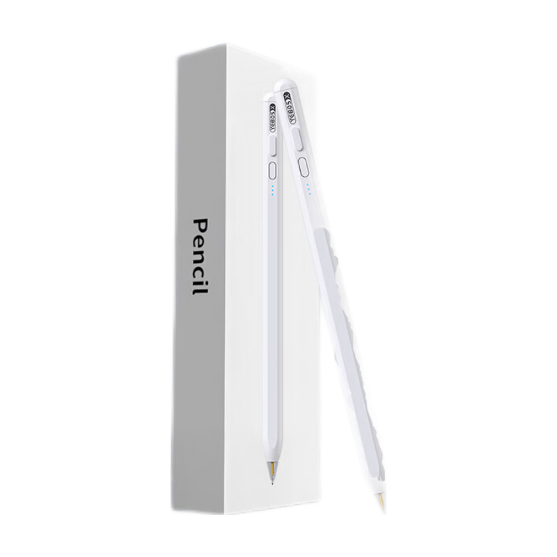 益博思電容筆ipad觸控筆適用apple pencil二代三代pro蘋果平替筆磁吸充電傾斜壓感繪畫手寫 升級款【可調(diào)節(jié)信號+多功能按鍵+5D傾斜】
