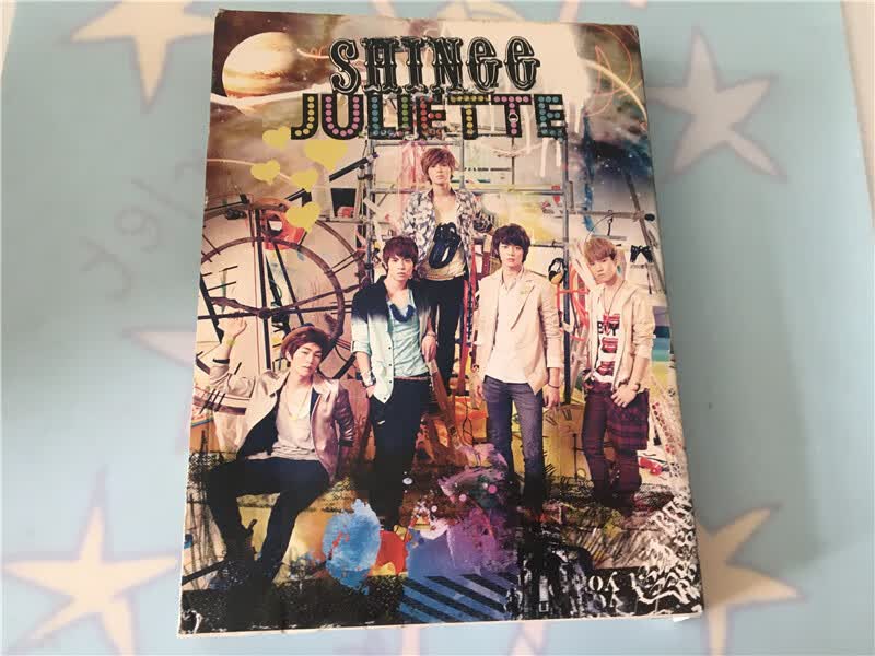温流,泰民 shinee / juliette cd dvd 附绘本  已拆