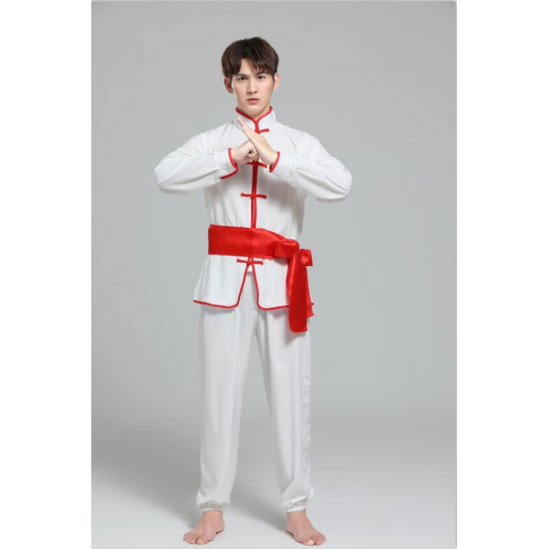 库衣场少林寺武服衣服民族打鼓服演出服舞龙舞狮表演服腰鼓服武术