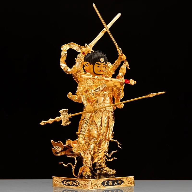 天蓬元帅神像摆件天蓬元帅铜像北极四圣真君佛堂家居供奉 天蓬元帅/尊
