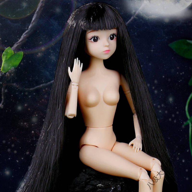 26关节30厘米芭比娃娃裸娃素体小鸟坐身体玩具女孩换装公主模型人偶小