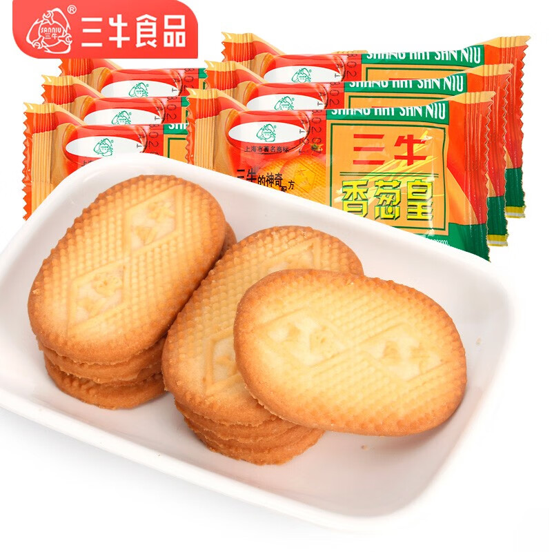 三牛(sanniu) 上海特产三牛饼干散称1500g 早餐饼干下午茶甜点心办公